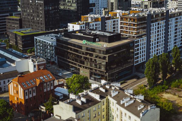Zdjęcie centrali przy ulicy Grzybowskiej